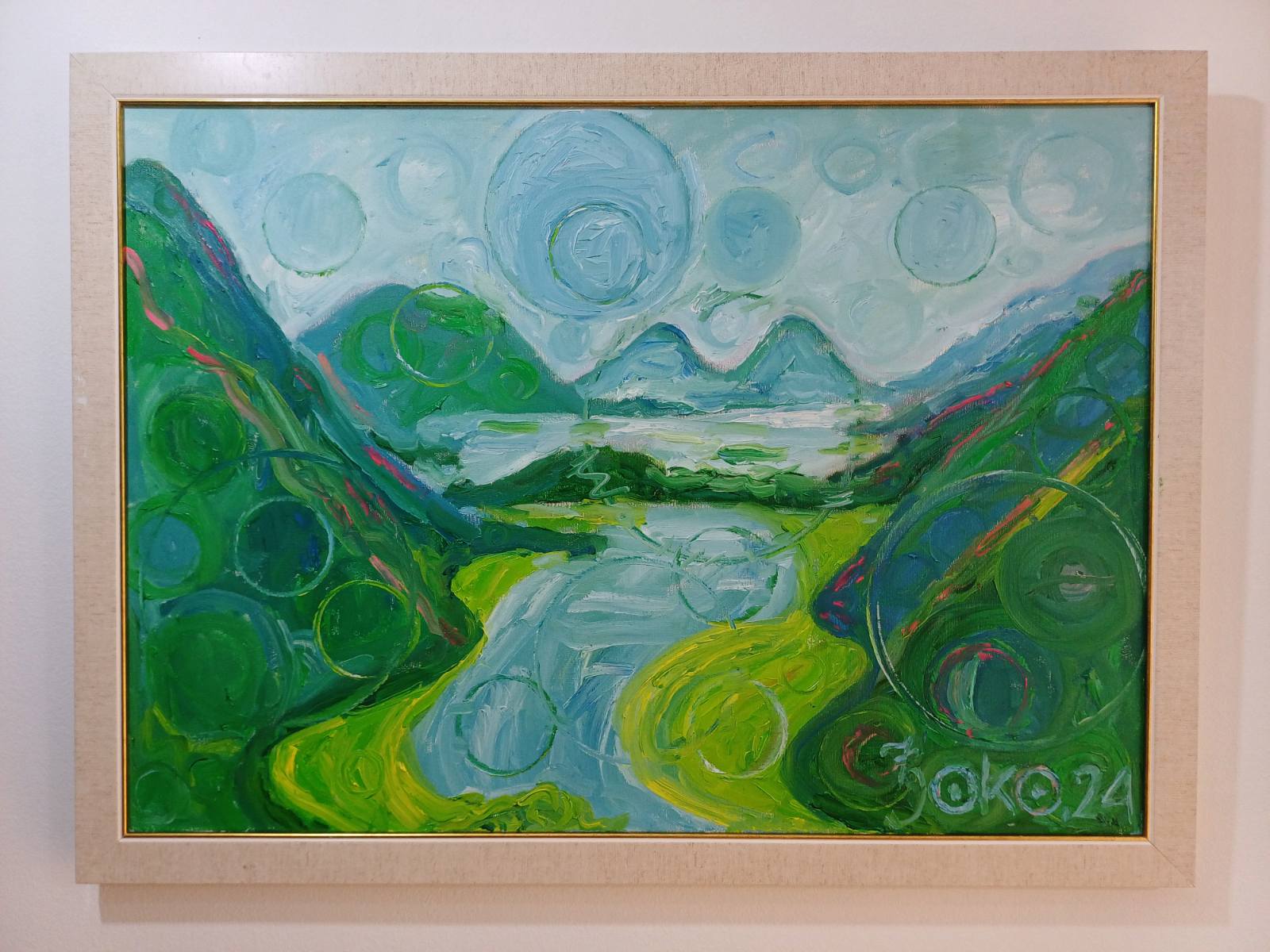 Polyform View of Skadar Lake